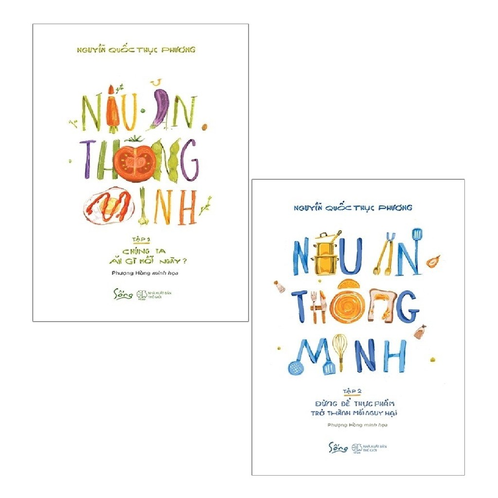 Sách Alphabooks - Combo Nấu Ăn Thông Minh ( bộ 2 tập )