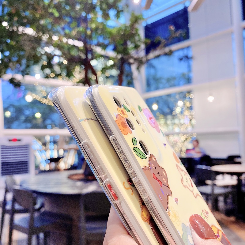 Ốp Điện Thoại Mềm Lấp Lánh Cho Samsung Galaxy S22 Ultra S22 Plus S21 FE A03S A13 A33 A53 A73 A22 M22 M52