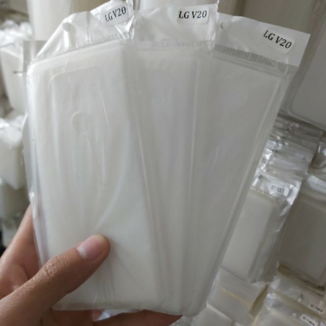 Combo 3 chiếc ốp silicon LG V20 trong suốt (loại A)