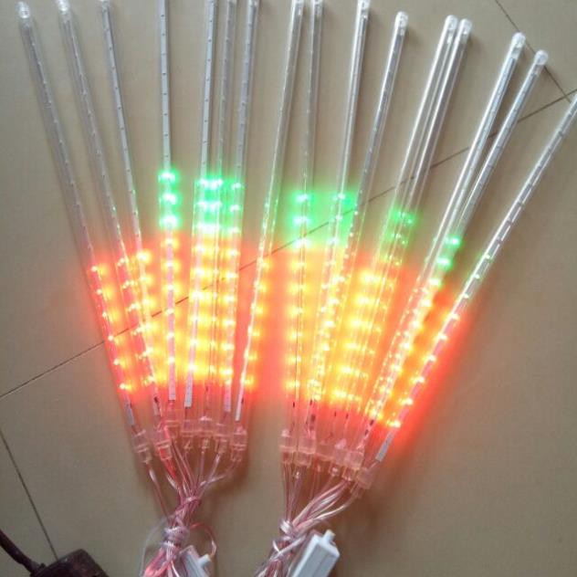 ĐÈN NHÁY LED HÌNH ỐNG SAO BĂNG [HỘP 8 ỐNG 50 CM]