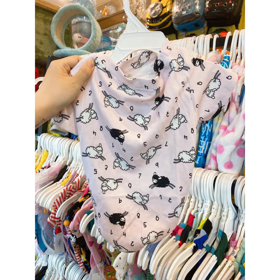 [ XẢ KHO ] áo thun cotton có tay dành cho chó mèo từ 500gr đến 6kg