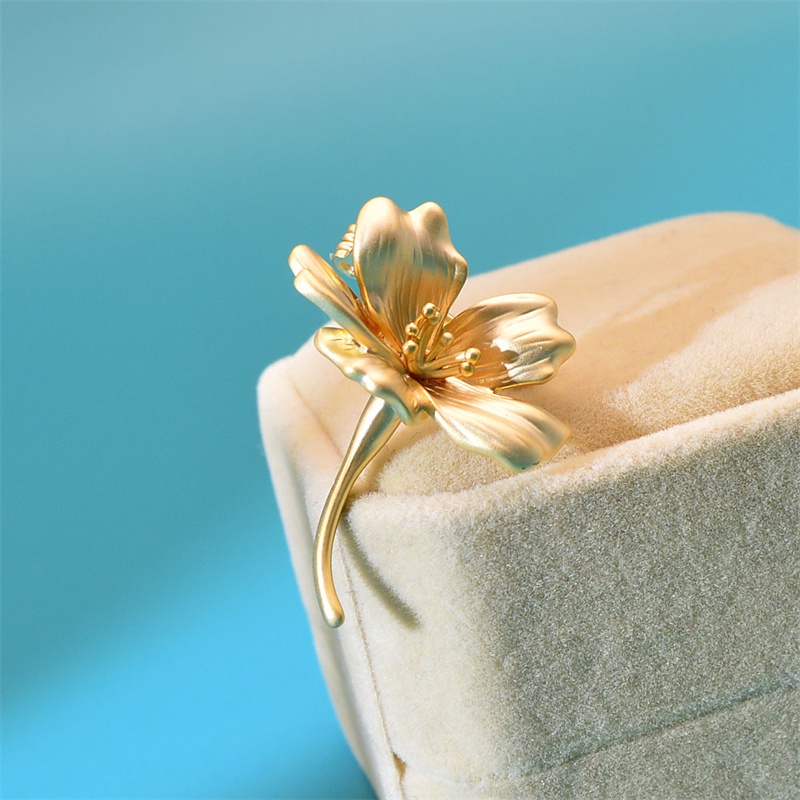 Trâm Cài Áo Hình Hoa Nhỏ Tráng Men Dễ Thương Cho Nữ