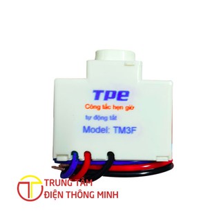 Công tắc hẹn giờ tắt thiết bị lắp vào hộp âm tường TM3F