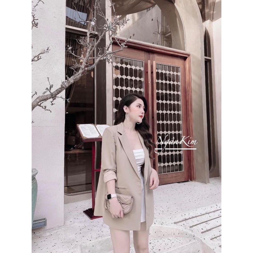 ÁO BLAZER, ÁO VEST NỮ DÁNG RỘNG HIỆN ĐẠI THỜI THƯỜNG -THỜI TRANG HÀN QUỐC-HÀNG CAO CẤP MỚI VỀ