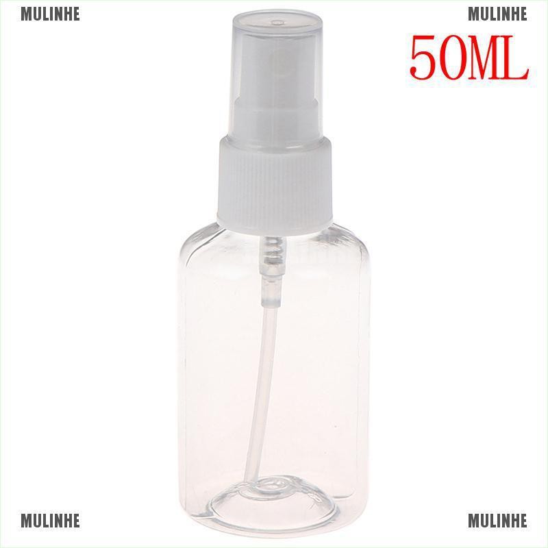 Bình Xịt Rỗng Trong Suốt Dung Tích 30 / 50 / 100ML Dùng Chiết Mỹ Phẩm Khi Đi Du Lịch