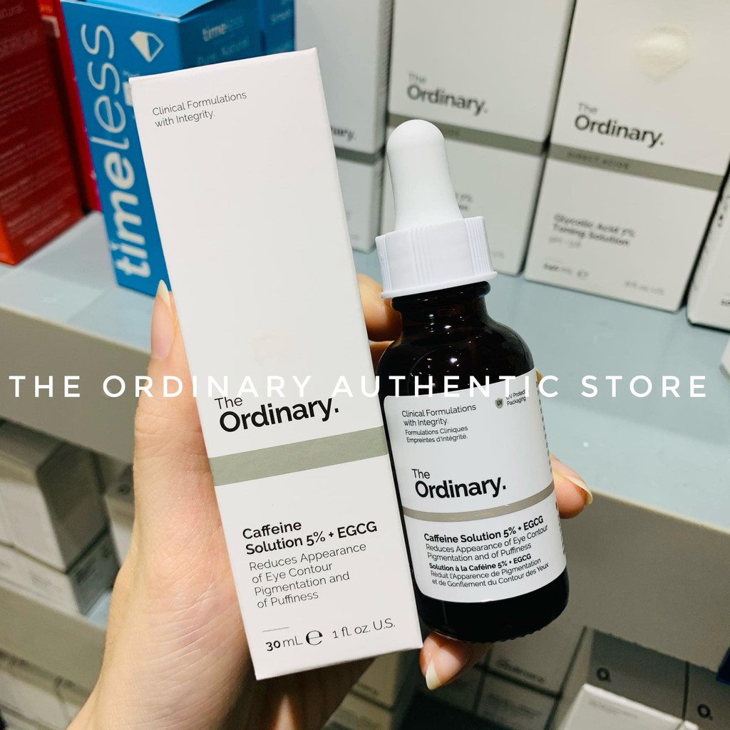Serum The Ordinary Caffeine Solution 5% + EGCG - Tinh chất giảm quần thâm mắt ( 30mL ) | BigBuy360 - bigbuy360.vn