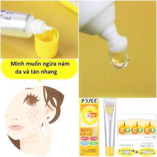 Tinh Chất Mờ Nám Mụ.n Cc Melano Nhật Bản 20ml