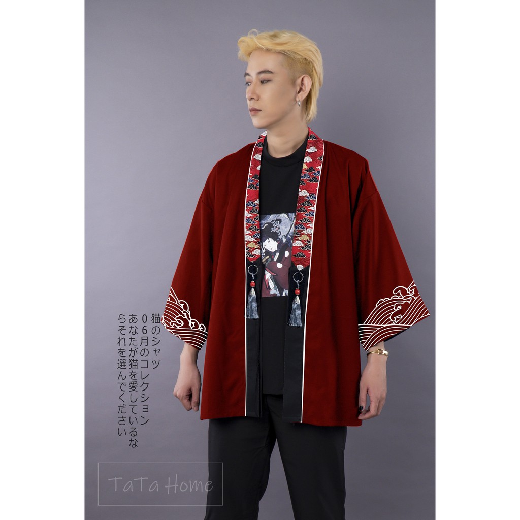 Haori Shiroii - Áo Khoác Phong Cách Nhật Bản