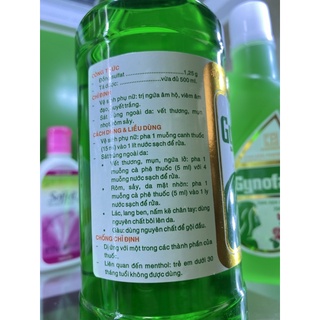 ✅ Dung dịch vệ sinh phụ nữ GYNOFAR
