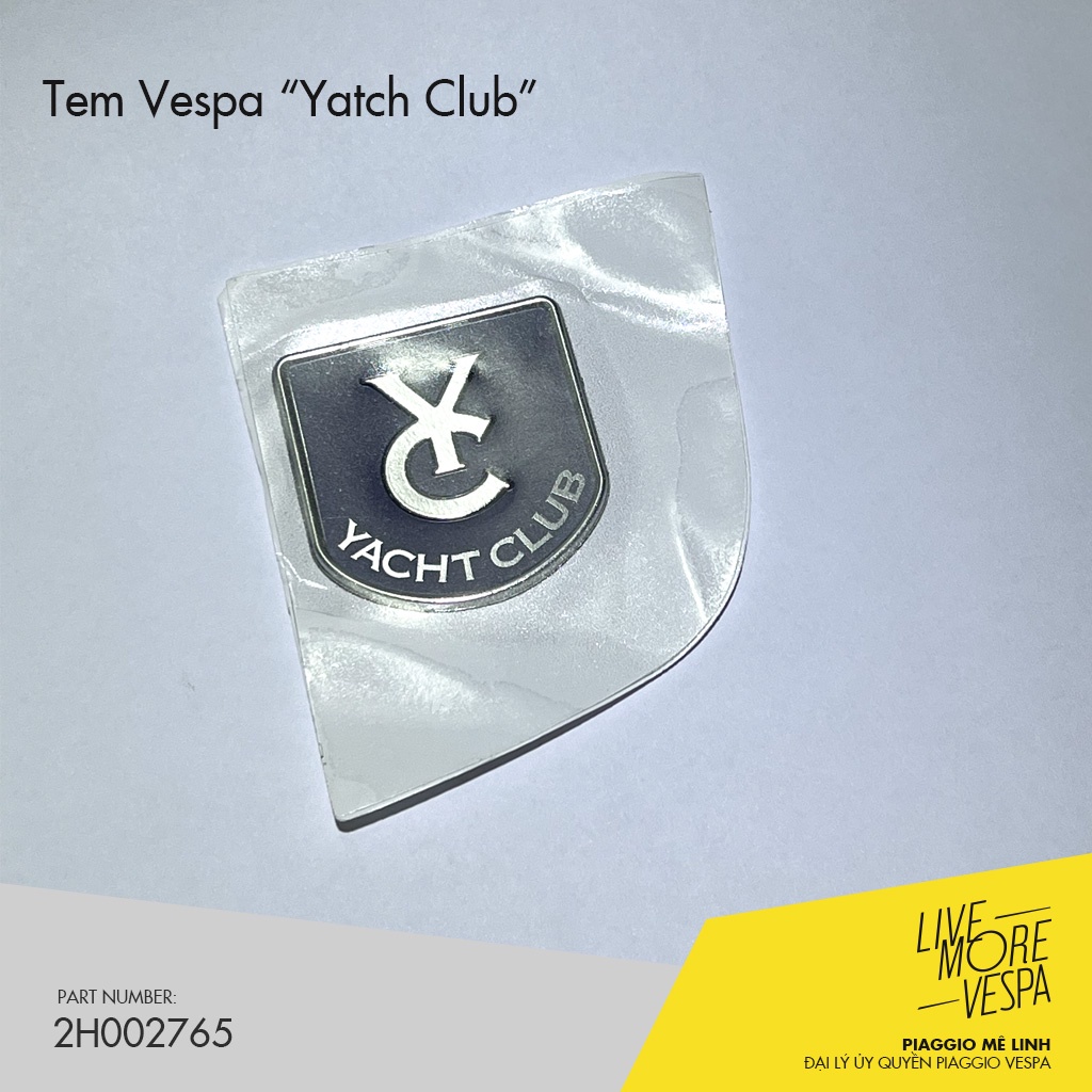 Tem Vespa "Yatch Club"