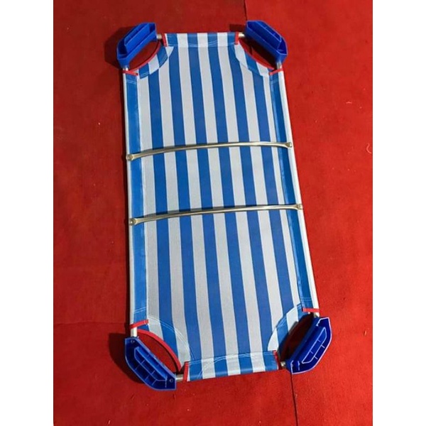 Giường lưới nằm cho các bé 2 thanh inox, lưới thoáng mát⁴