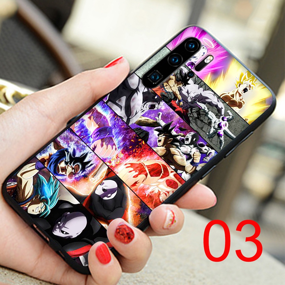 Ốp Điện Thoại Silicon Mềm Hình Dragon Ball Super Cho Huawei P Smart 2019 P10 P20 P30 Lite Pro No131