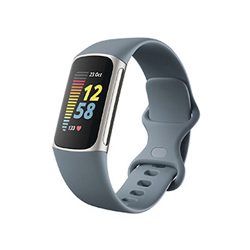 Dây đeo silicon chống mồ hôi cho đồng hồ thông minh Fitbit-Charge 5