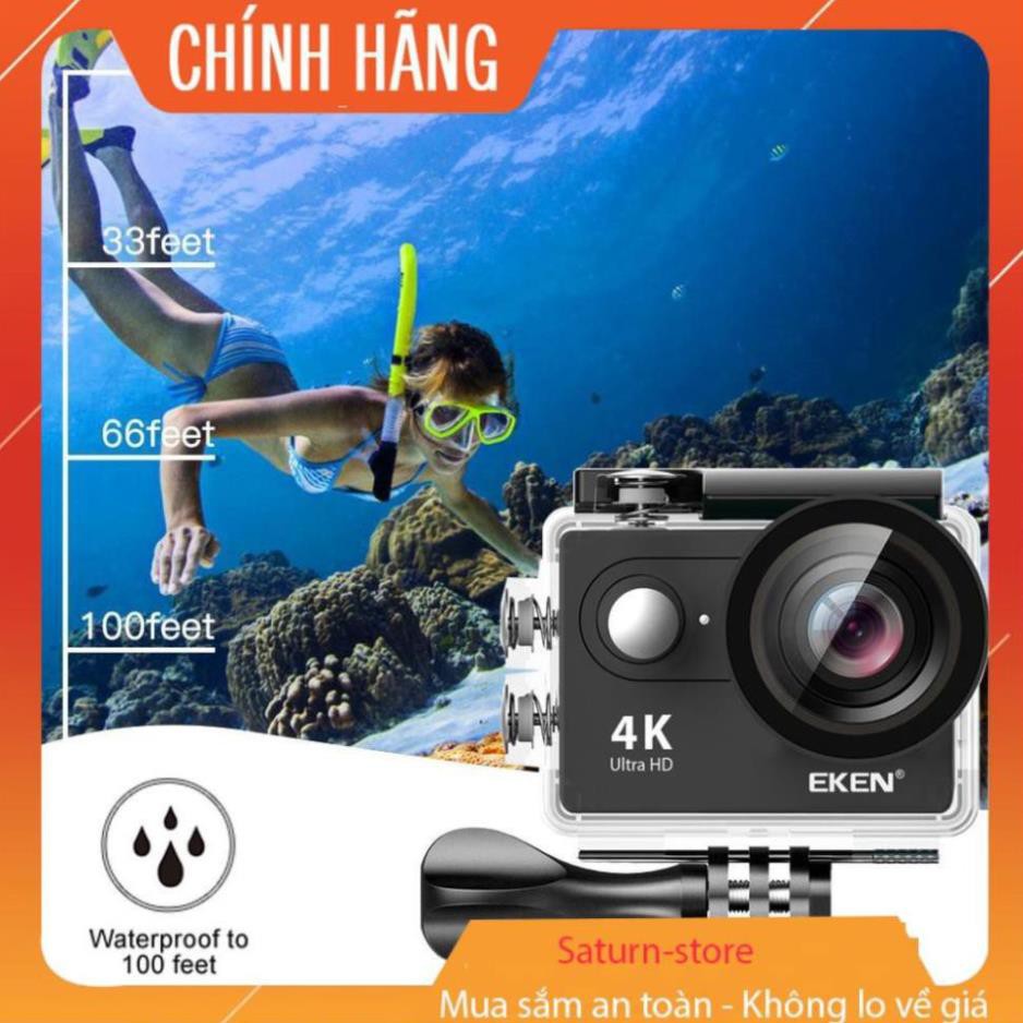 Camera Hành Trình 4K Ultra HD Wifi Kết Nối Với Điện Thoại Live Stream Eken H9R