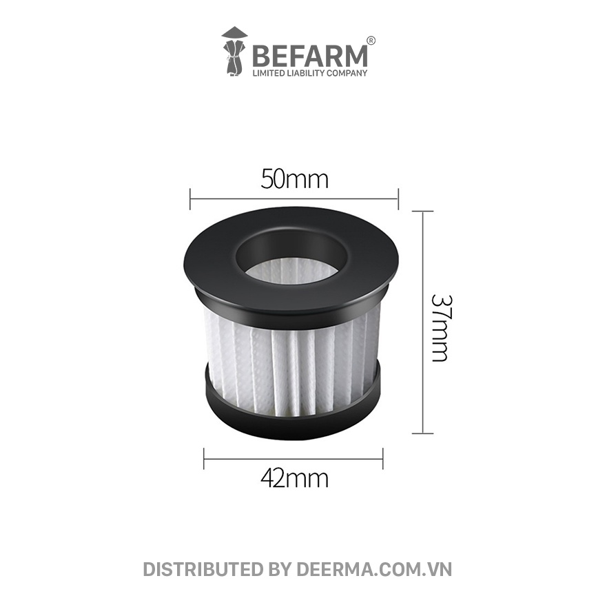 Bộ lọc Hepa cho máy hút bụi cầm tay Derrma CM300S/ CM400/ CM500/ CM800 / CM900