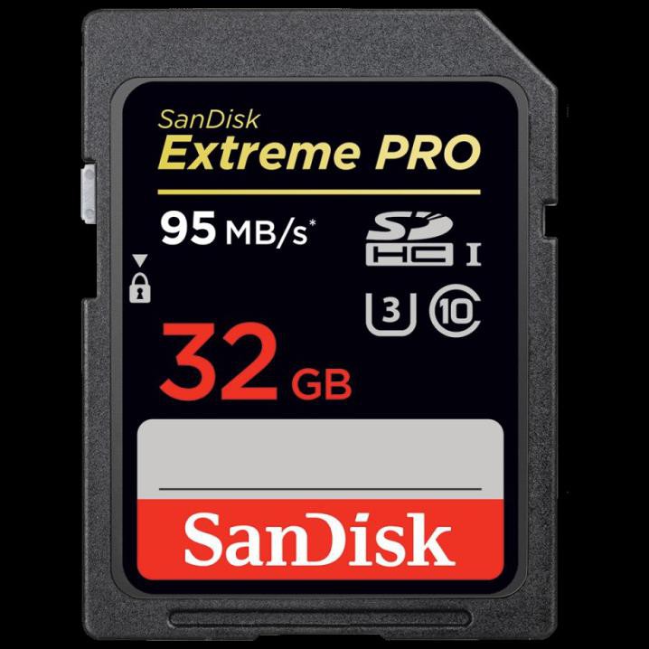 Sandisk Thẻ Nhớ Sdhc 32gb Extreme Pro Up To 95mb / S | BigBuy360 - bigbuy360.vn