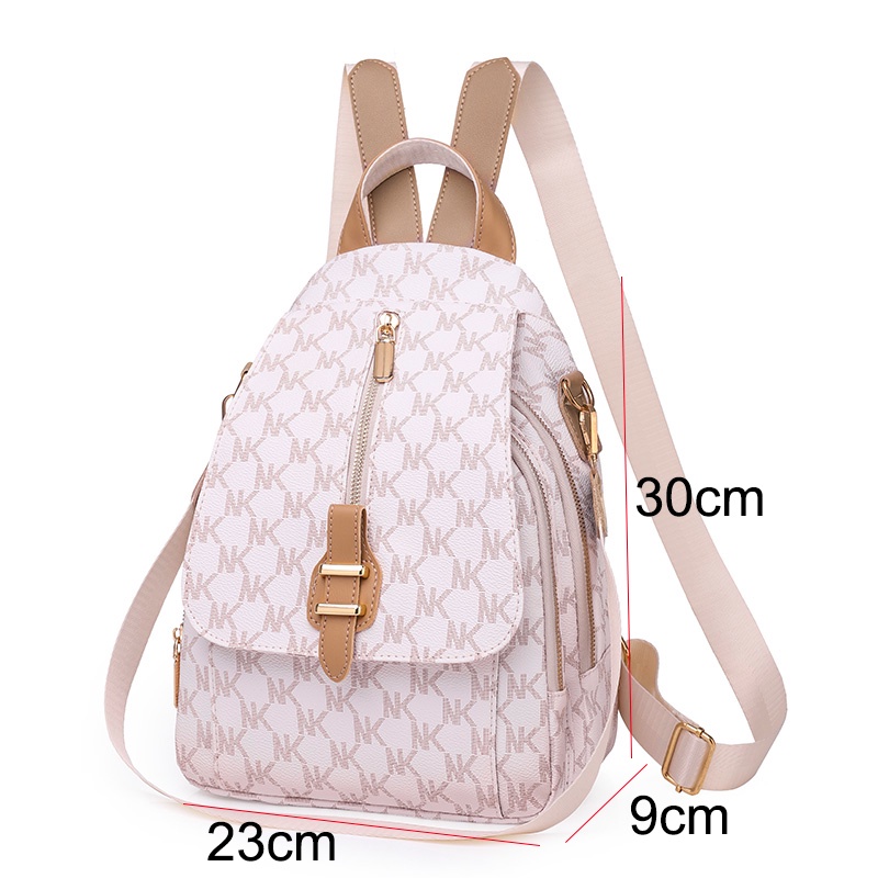 Ba Lô Da Mềm Nhiều Ngăn Phong Cách Mới Chống Trộm Thời Trang Xu Hướng Cho Học Sinh Sinh Viên