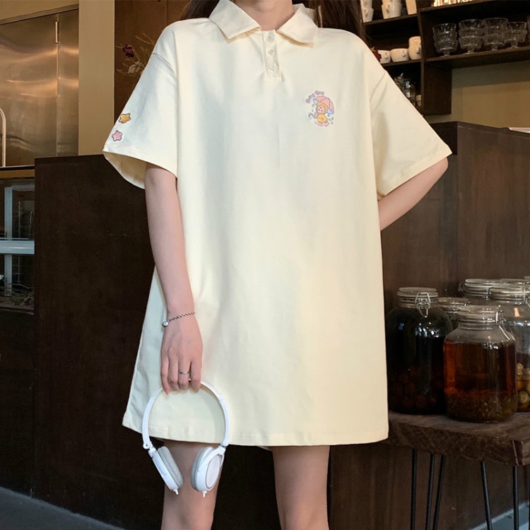 Áo Thun Polo Nam Nữ Có Cổ Đẹp In Hình Siêu Đẹp Siêu Cute Form Rộng Trẻ Trung Mềm Mát TTQ0079