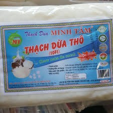 Thạch dừa thô Minh Tâm 1 kg (HSD: 1 năm) + tặng hương