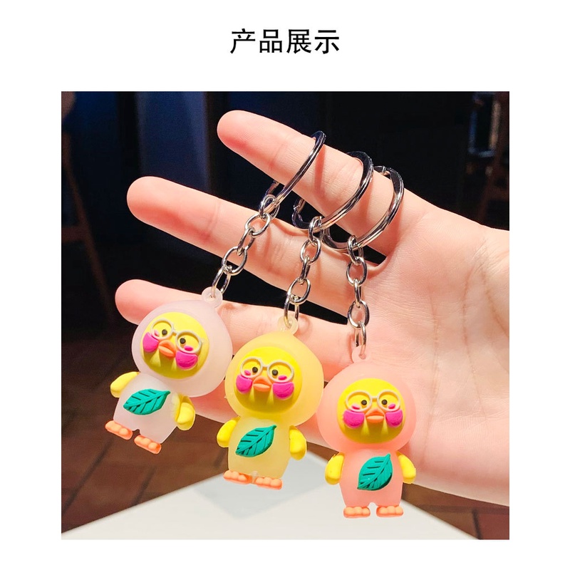 Móc Khóa Hình Chú Vịt Con Dễ Thương Xinh Xắn