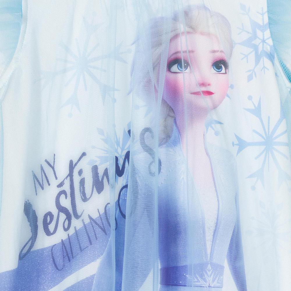 Váy bé gái sát nách Rabity hình Elsa cánh tiên phối voan 5156.5384