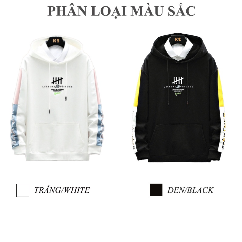 Áo Hoodie nam local brand unisex form rộng HK06 - Notiloyal