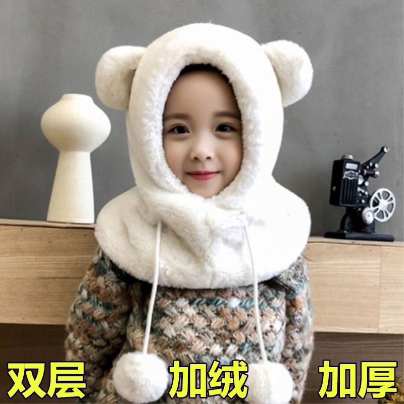 Set khăn choàng cổ và mũ giữ ấm tai dành cho bé