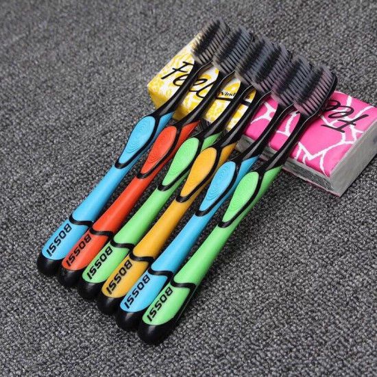 Bàn chải đánh răng Bossi 921 Hàn Quốc - Bàn chải than tre hoạt tính