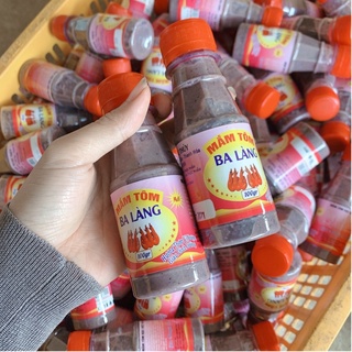 1 lốc mắm tôm nguyên chất 100gr -Ngọc thuỷ Ba làng