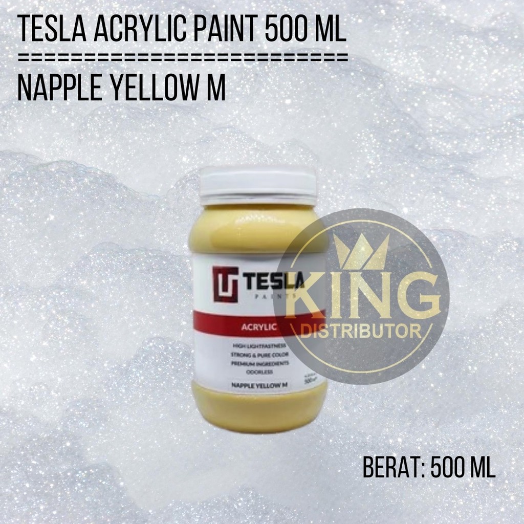 Tesla Sơn Acrylic 500 ml Chất Lượng Cao Chuyên Dùng