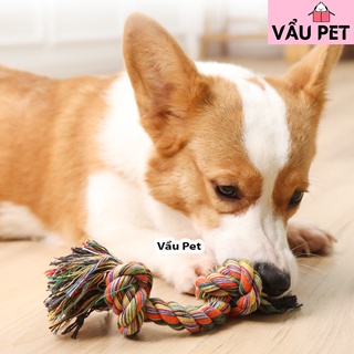 Đồ chơi dây thừng cho chó mèo (màu ngẫu nhiên)