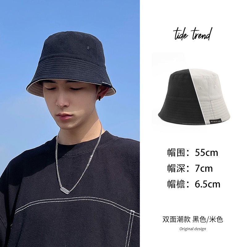 Nón Bucket Có Thể Lộn Ngược Phong Cách Hàn Quốc Cho Nam