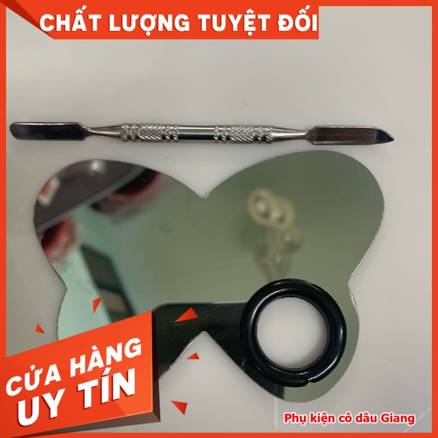 <TP>Khay inox dùng trộn son hoặc dùng để trộm kem nền loại nhỏ