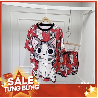 Sét đồ bộ thun cao cấp 3d ngộ nghĩnh