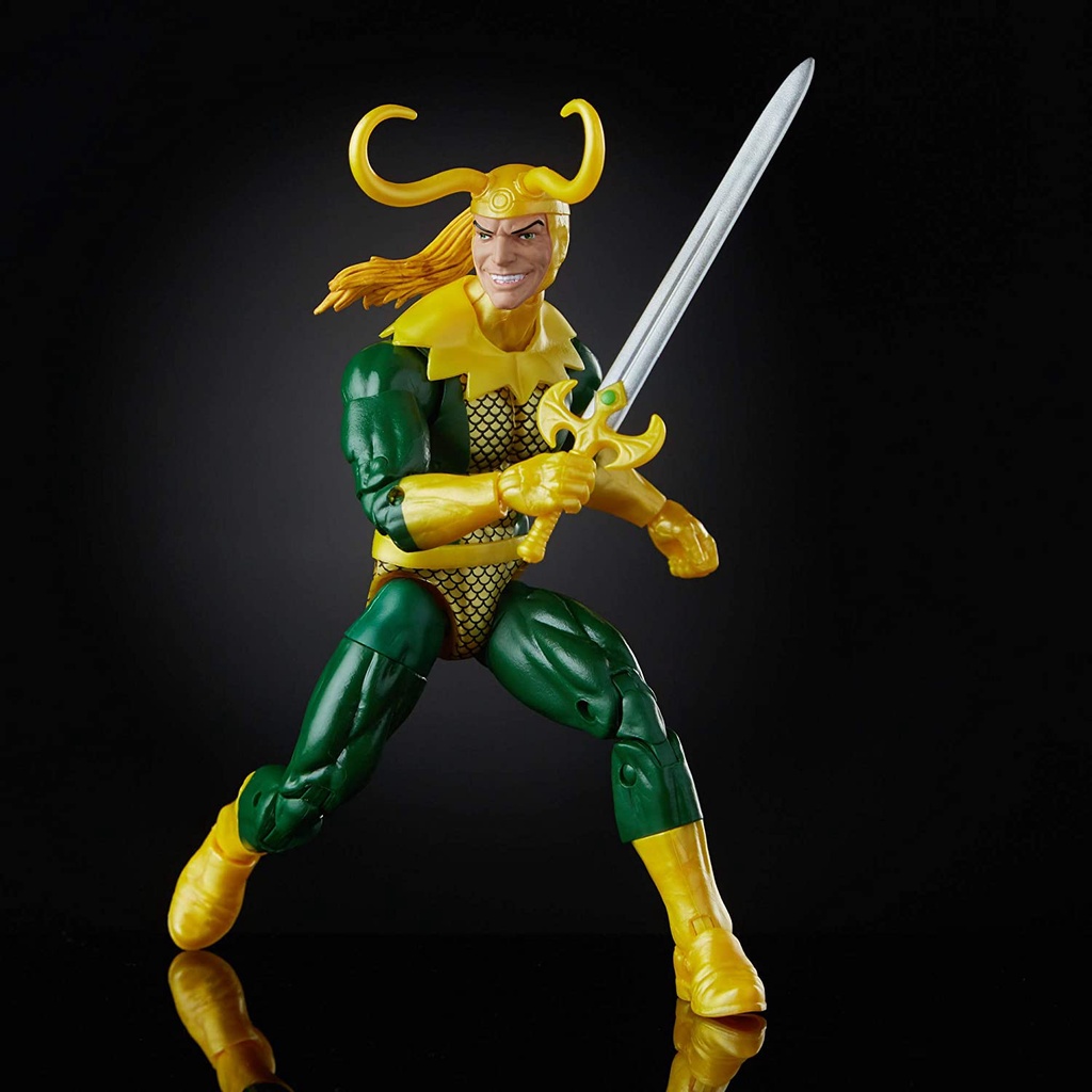 Marvel Legends Series Loki 6" Collectible Marvel Comics Action Figure Build-A-Figurepiece E3977 Mô Hình Nhân Vật Loki Trong Marvel Legends Series 6 "E3977