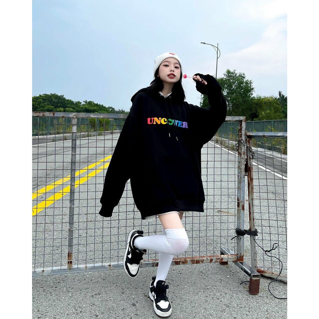 Áo hoodie unisex uncover basic Áo khoác nỉ uncover basic ver2 SM139 | BigBuy360 - bigbuy360.vn