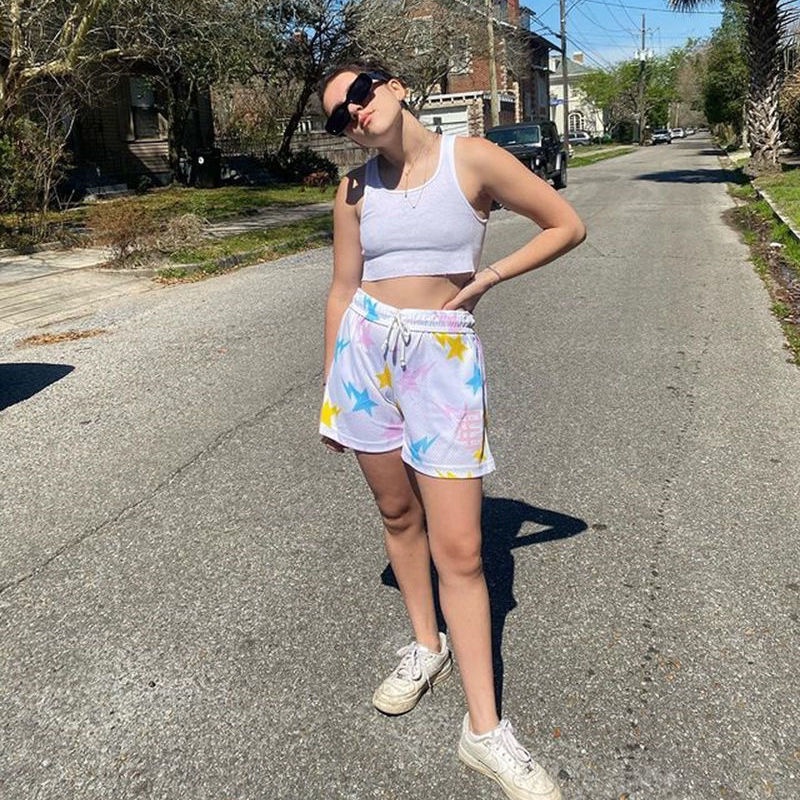 Quần Short Thể Thao Thoáng Khí Phong Cách Đường Phố Cho Nam