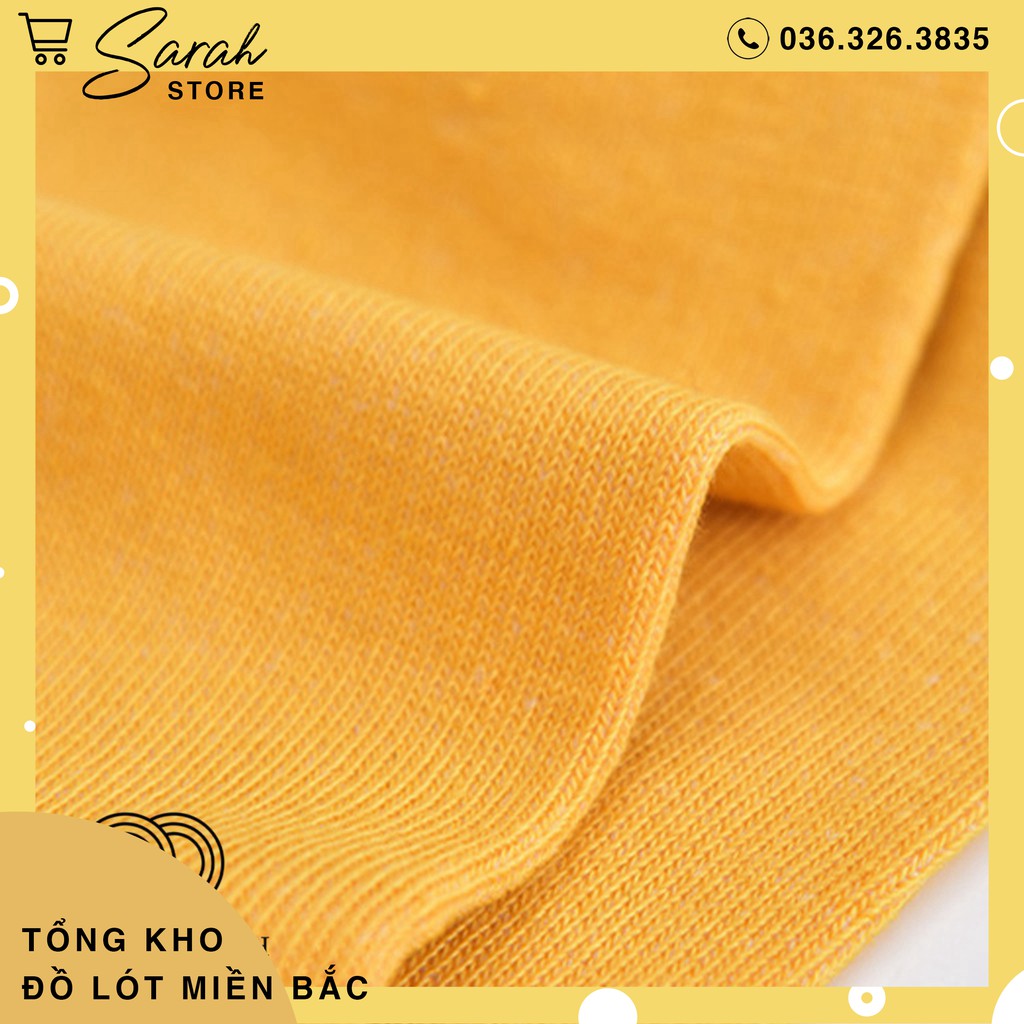 Combo 10 đôi tất cổ ngắn in hoa cúc tặng kèm túi đựng