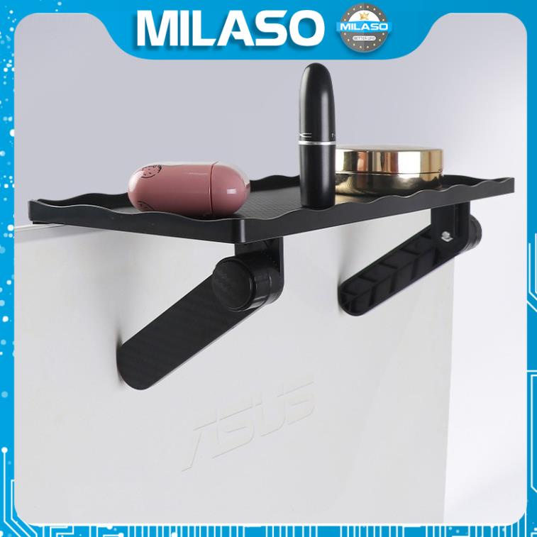 Kệ để đồ MILASO kệ treo nóc TV, màn hình máy tính giá để đồ điều khiển, đầu thu và dụng cụ đa năng HG-001283