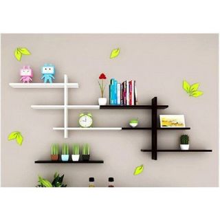 Kệ gỗ decor trang trí hình  xương cá