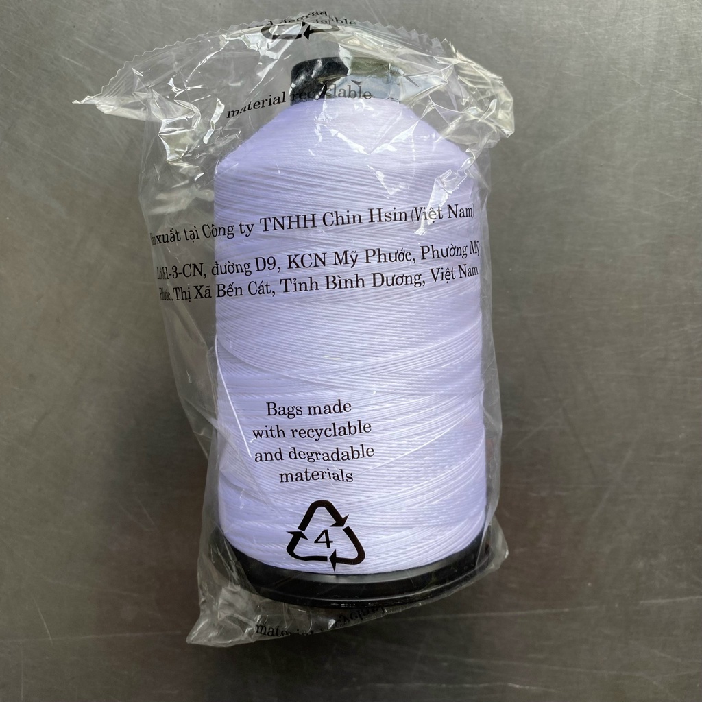 Chỉ nilong 280D/3 cuộn siêu lớn 275gr/ cuộn, dùng trong may ba lô, giày da, túi xách