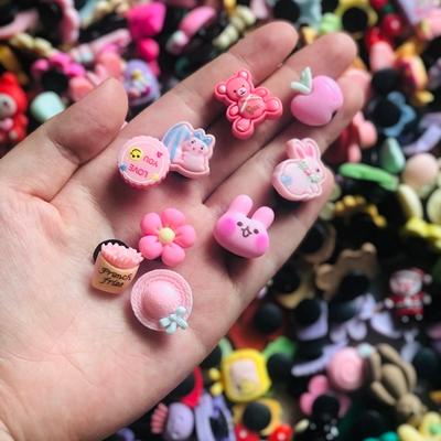 Bộ 5 Sticker 3D-nhí-đá gắn dép siêu dễ thương