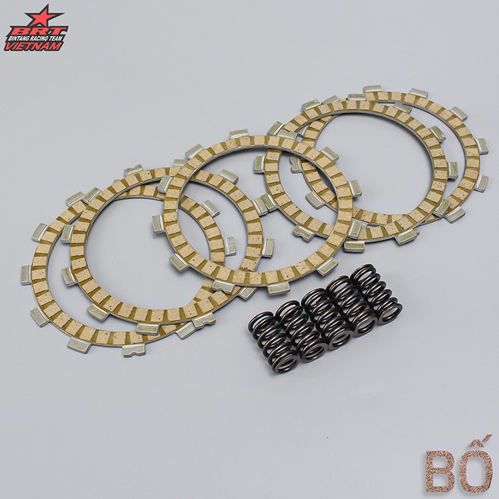 Combo Bố nồi + Lò xo nồi BRT các dòng xe Honda/Yamaha/Suzuki - Hàng Chính hãng