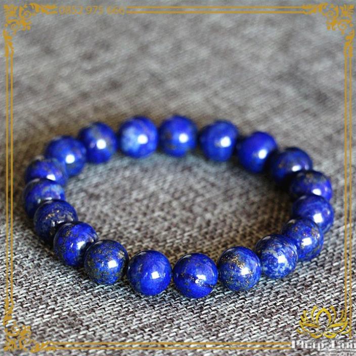 Vòng Tay Đá Lapis Lazuli Ngọc Lưu Ly Cao Cấp - Tâm Phong Thủy