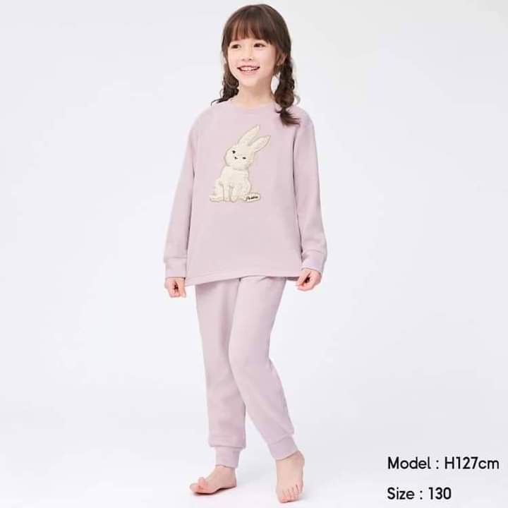 Bộ ngủ lông cừu, Bộ ngủ lông cừu Gu mềm, nhẹ, ấm chính hãng Japan