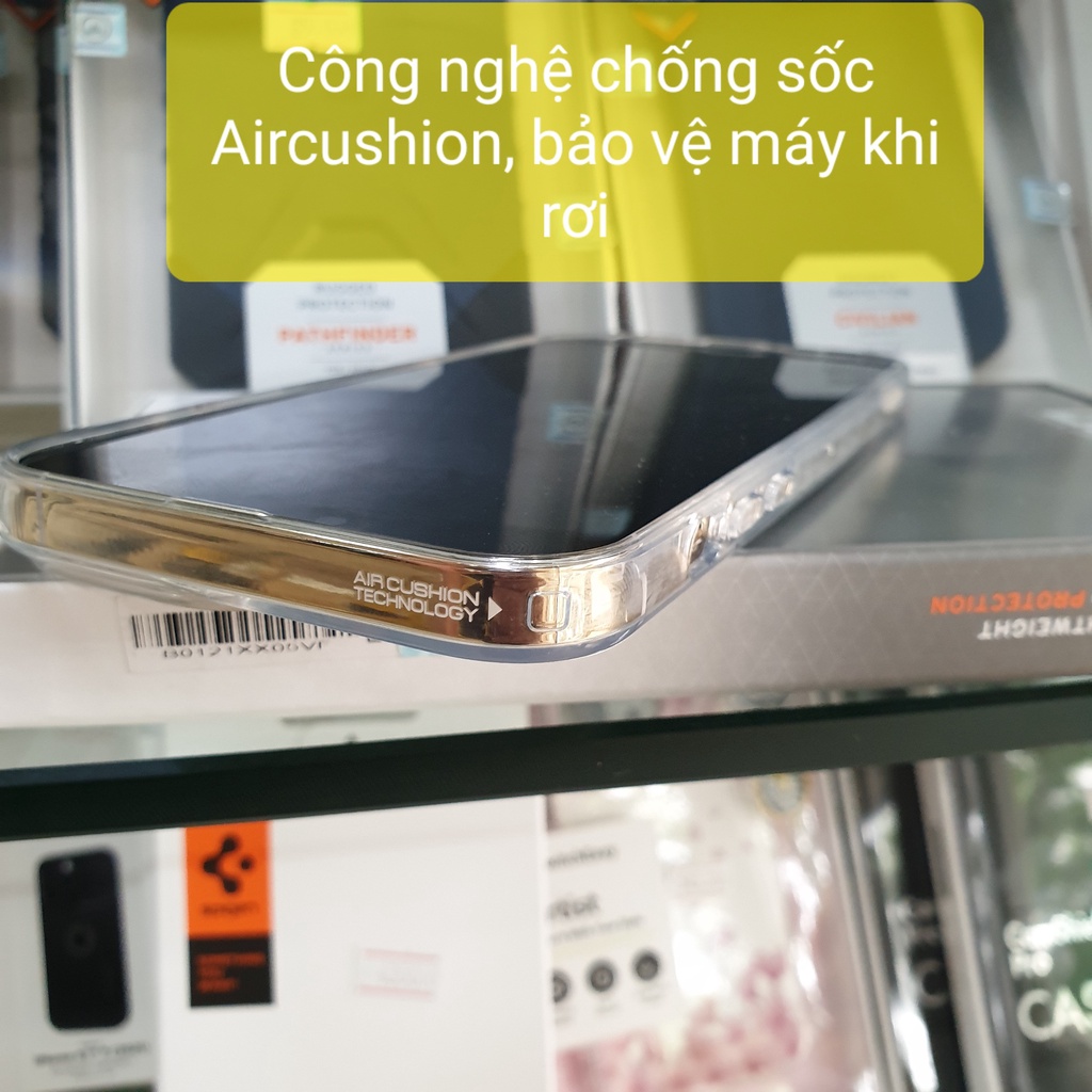 Ốp lưng IP 12 Pro Max / 12 / 12 Pro / 12 Mini Spigen Liquid Crystal