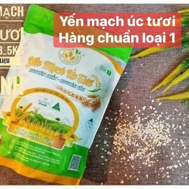 Giảm giá ưu đãi 1kg Yến mạch úc tươi, siêu giảm cân. Cam kết hàng chính hãng