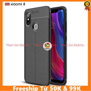 Ốp lưng Xiaomi Mi 8 / Mi 8 pro dẻo đen trơn bền đẹp