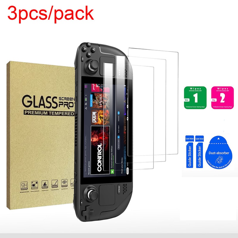 Bộ 3 Kính Cường Lực Bảo Vệ Màn Hình Cho Sàn Hơi Nước 7 inch