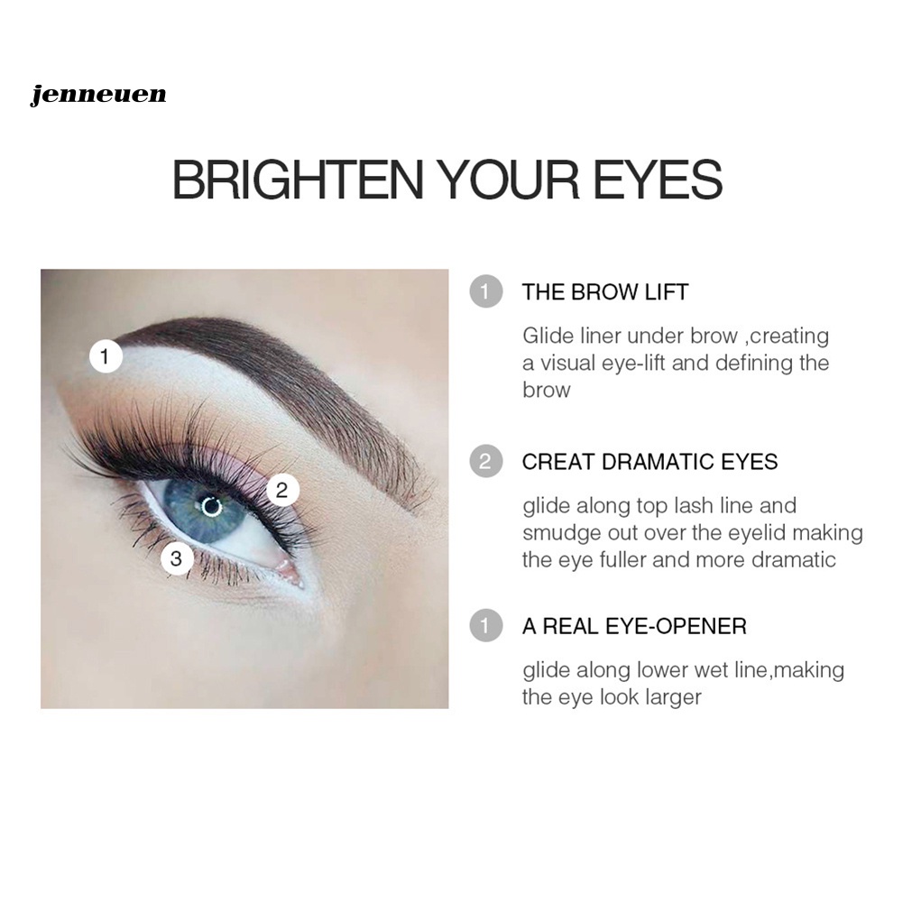 [Hàng mới về] Chì kẻ mắt MENOW màu trắng kháng nước và mồ hôi chống nhòe tốt tô điểm cho đôi mắt đẹp | BigBuy360 - bigbuy360.vn